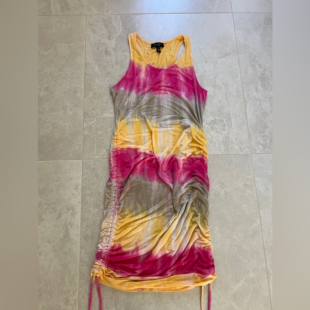 Jessica Simpson midi tank dress/cover up